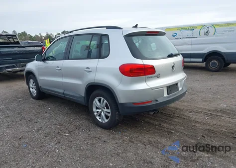 2015 Volkswagen Tiguan S из США, поврежденный, VIN WVGAV7AX0FW547202